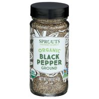 Sprouts Organic Black Pepper Ground 1.66 oz
