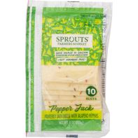 Sprouts Sliced Pepper Jack Cheese 8 oz