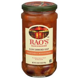Rao's Homemade Vegetable Minestrone Italian Style Slow Simmered Soup 16 fl oz