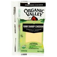 Organic Valley Organic Sliced Raw Sharp Cheddar Cheese 8 ct
