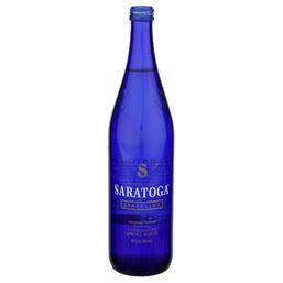 Saratoga Sparkling Carbonated Spring Water 28 fl oz