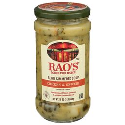 Rao's Homemade Chicken & Gnocchi Italian Style Slow Simmered Soup 16 oz