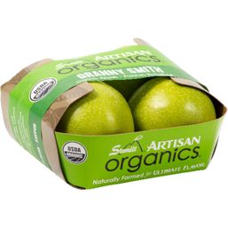 Stemilt World Famous Fruit Organic Granny Smith Apples Punnet 4 ct