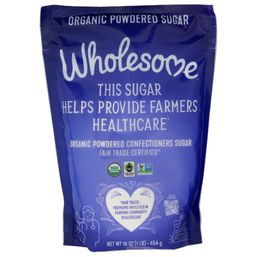 Wholesome Organic Powdered Sugar 16 oz