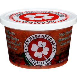 Lucky Habanero Original Hot Salsa 16 oz