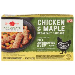 Applegate Chicken & Maple Breakfast Sausage 7 oz
