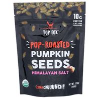 Top Fox Organic Himalayan Salt Pumpkin Seeds 3.5 oz