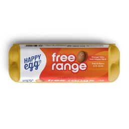 Happy Egg Large Brown Grade A Eggs 12 ct