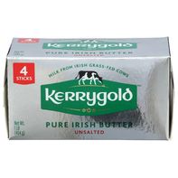 Kerrygold Unsalted Pure Irish Butter Sticks 4 Pack