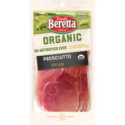 Fratelli Beretta Organic Sliced Prosciutto 3 oz