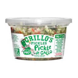 Grillo's Pickles Mild Pickle De Gallo 14 fl oz