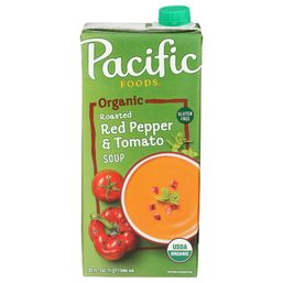 Pacific Foods Organic Creamy Red Pepper & Tomato Soup 32 fl oz