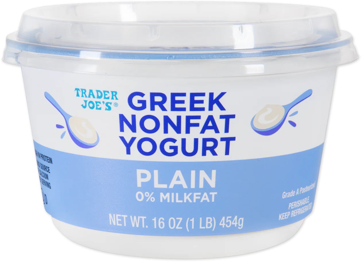 Greek Nonfat Yogurt Plain 16 Oz