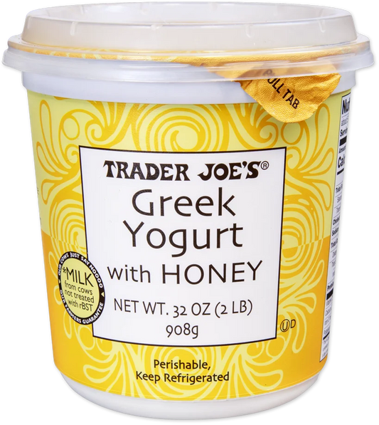 Greek Yogurt with Honey 32 Oz