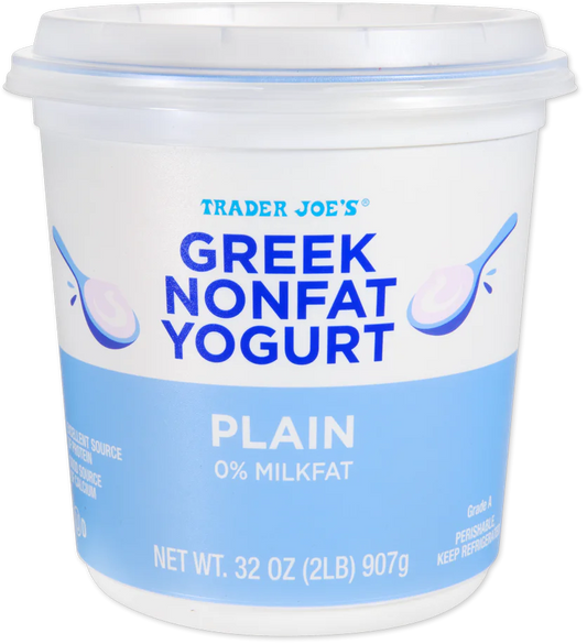 Greek Nonfat Yogurt Plain 32 Oz