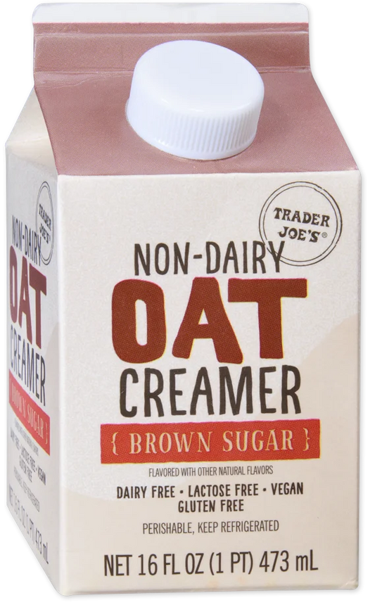 Non-Dairy Oat Creamer Brown Sugar Flavor /16 Fl Oz