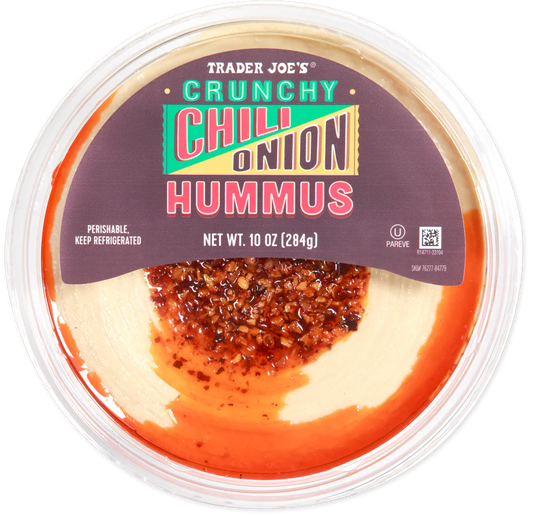 Crunchy Chili Onion Hummus