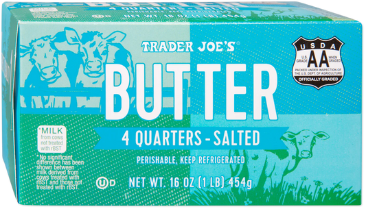 Butter Quarters, Salted 16 Oz