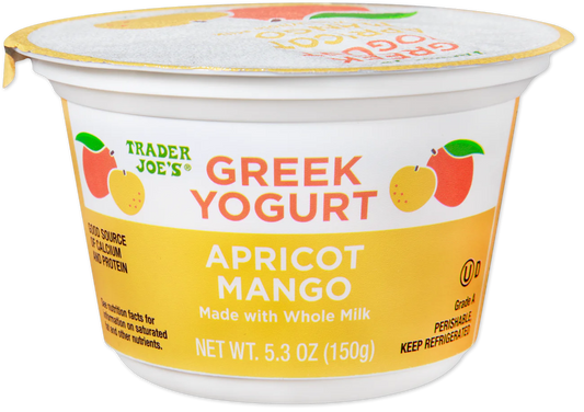 Apricot Mango Greek Whole Milk Yogurt