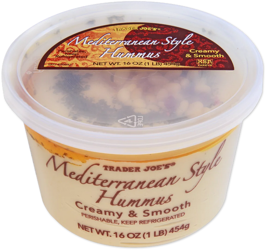 Mediterranean Style Hummus 16 Oz
