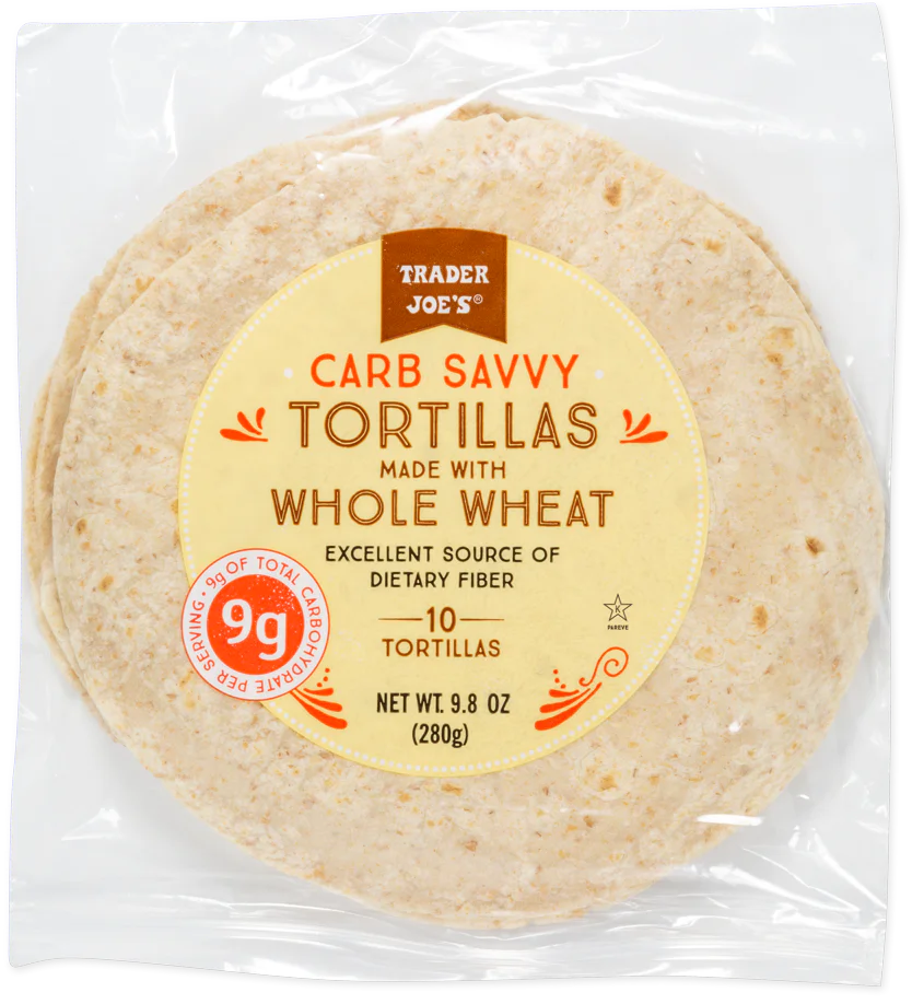 Carb Savvy Tortillas made with Whole Wheat 9.8 Oz