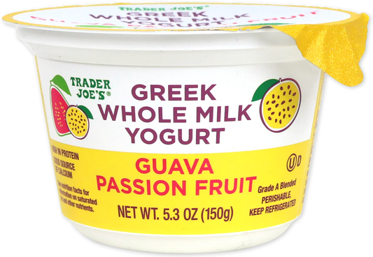 Guava Passion Fruit Greek Whole Milk Yogurt