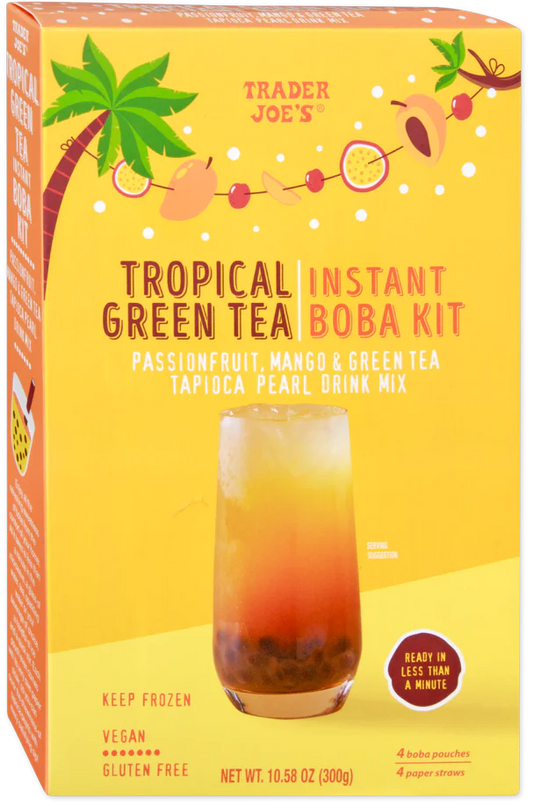 Tropical Green Tea Instant Boba Kit