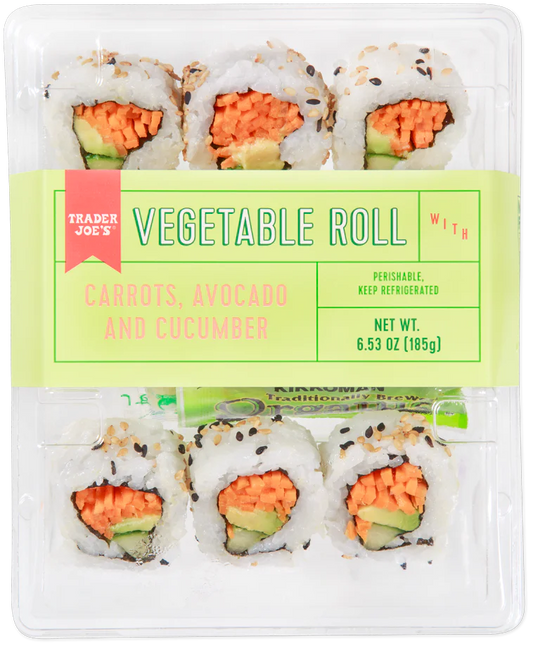 Vegetable Roll 6.53 Oz